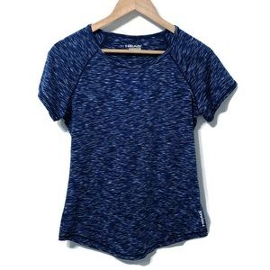HEAD | Blue + White Athletic T-Shirt | Size XS